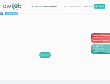 Tablet Screenshot of owljob.com